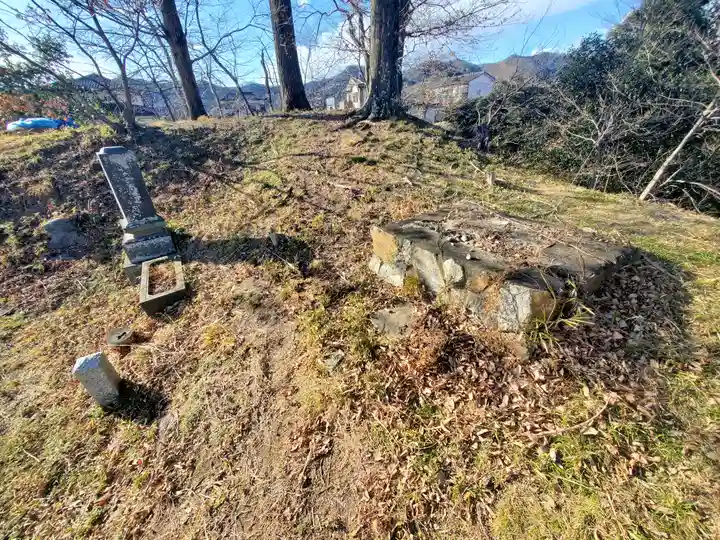 赤見城の祠跡(栃木県)