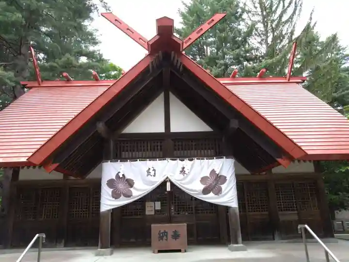 十勝護国神社の本殿・本堂