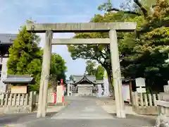 味鋺神社の鳥居