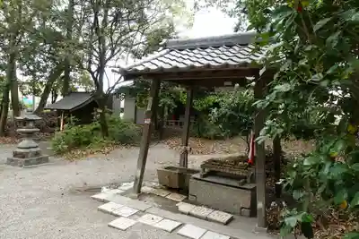 月読神社の手水舎