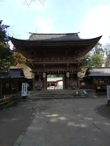 伊佐須美神社の山門・神門
