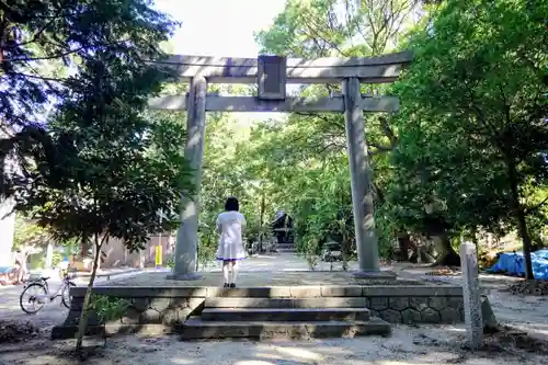 矢作神社の鳥居