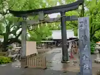 諫早神社(九州総守護 四面宮)の鳥居