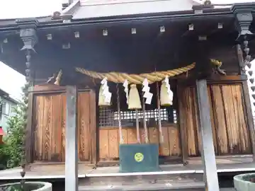 北草加氷川神社の本殿・本堂