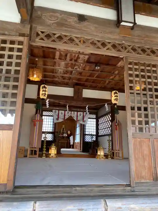 日吉八王子神社の本殿・本堂