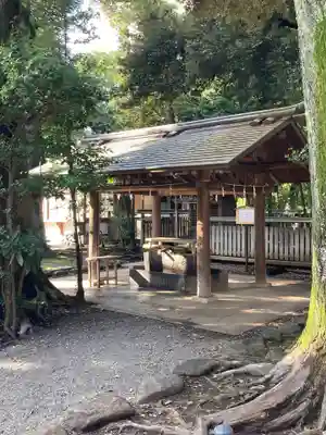 井草八幡宮の手水舎