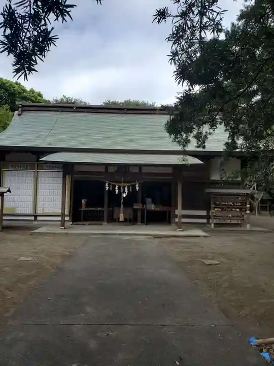 白羽神社の本殿・本堂