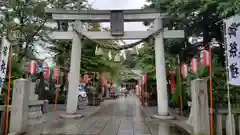 鎮守氷川神社の鳥居