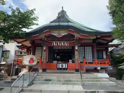 阿倍王子神社の本殿・本堂