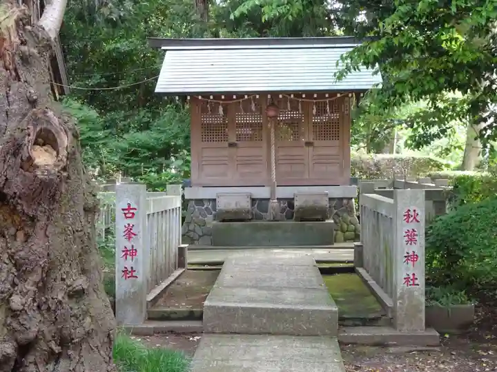 諏訪神社の末社・摂社
