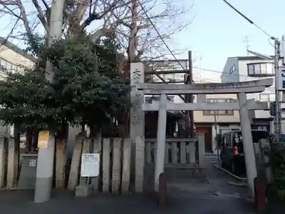 大宮姫命稲荷大神の鳥居
