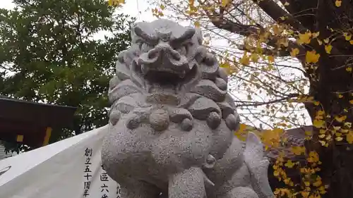 新田神社の狛犬