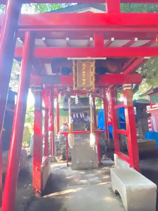 花園神社の鳥居