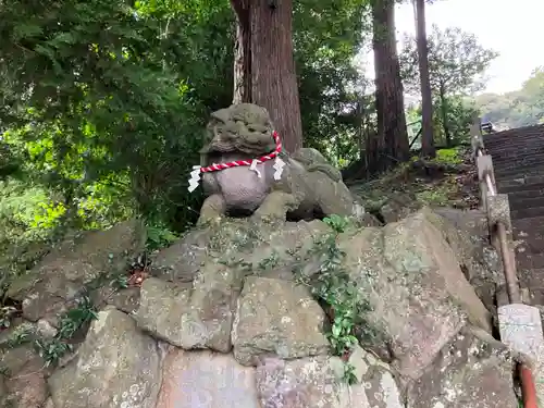 八幡神社の狛犬