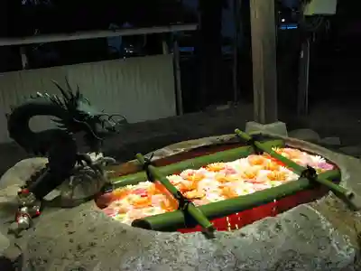 立志神社の手水舎