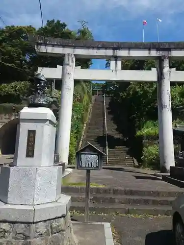 廣瀬神社の鳥居