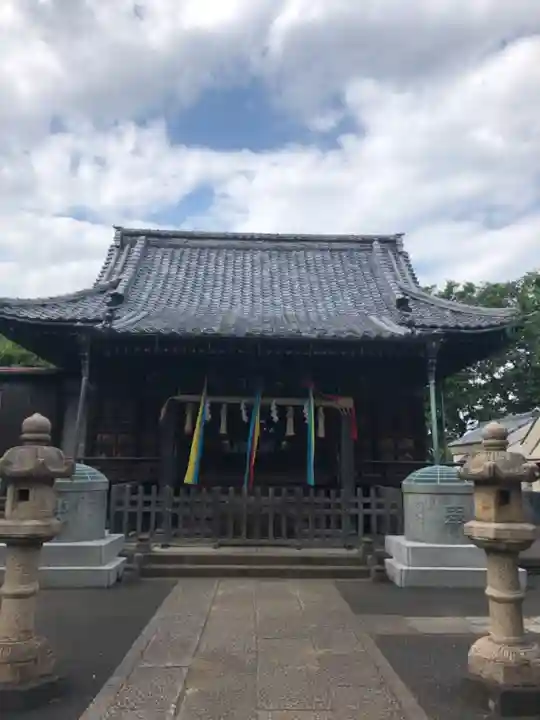 諏訪神社の本殿・本堂