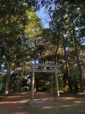 柏原神社の鳥居