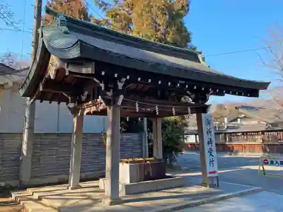 諏訪神社の手水舎