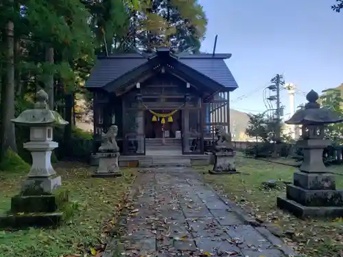 宇奈月神社の本殿・本堂