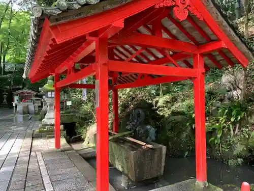 石山寺の手水舎