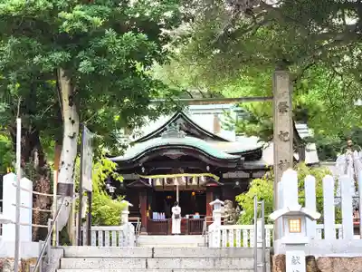 芦屋神社の本殿・本堂