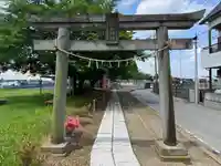 内間木神社の鳥居