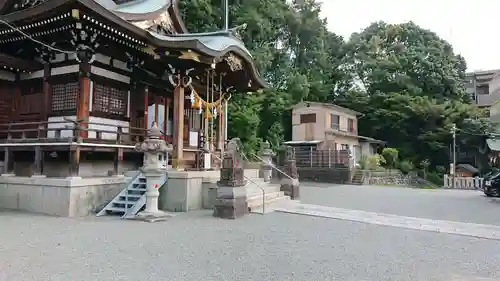 長津田王子神社の本殿・本堂