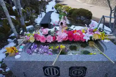 陽林寺の手水舎