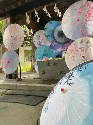 札幌諏訪神社の手水舎