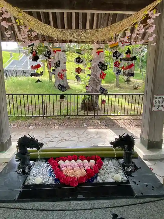 美幌神社の手水舎