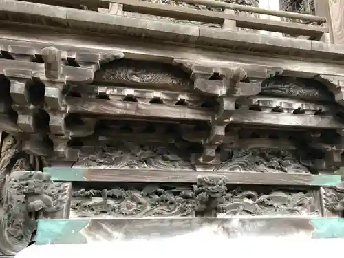 取手八坂神社の芸術