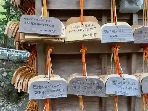 御髪神社の絵馬