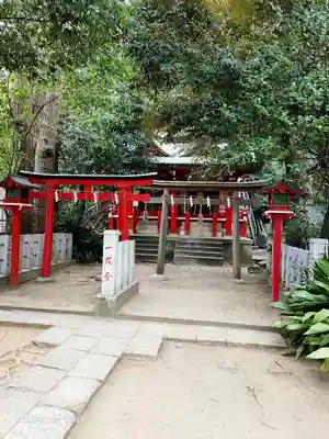 御田八幡神社の鳥居
