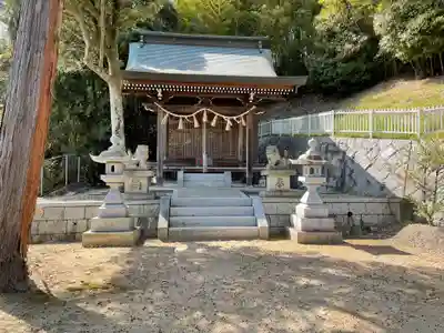 前開上大歳神社の本殿・本堂