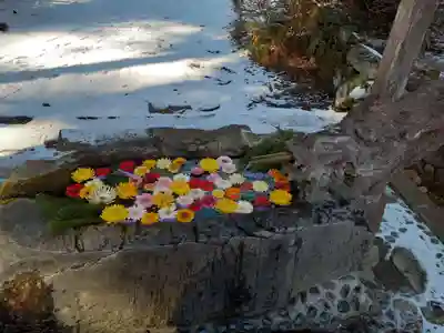 柳津虚空蔵尊 寳性院の手水舎