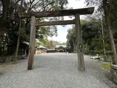 氷上姉子神社(熱田神宮摂社)の鳥居