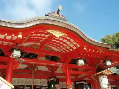 生田神社の本殿・本堂