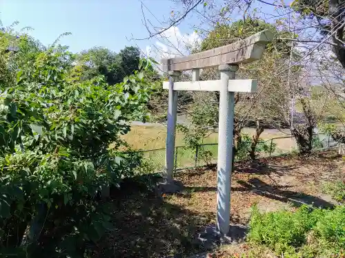 八龍社（小津八龍社）の鳥居