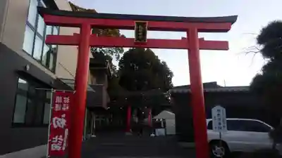 五方山熊野神社の鳥居