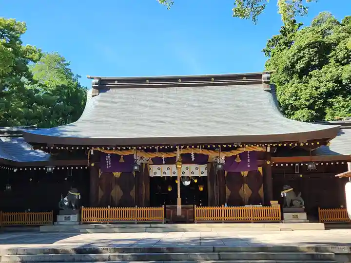兵庫縣姫路護國神社の本殿・本堂