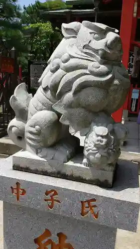 葛飾氷川神社の狛犬