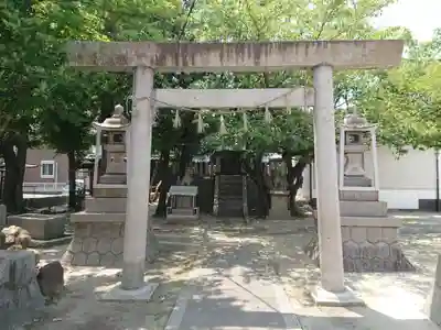 錦神社（錦町）の鳥居
