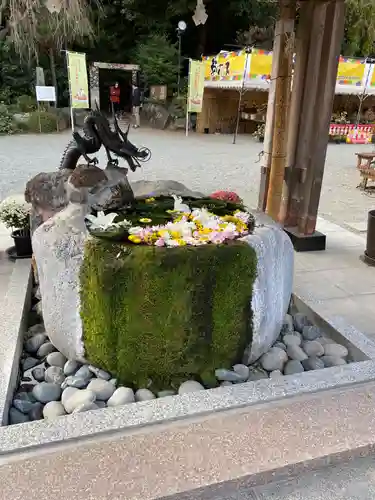 出雲大社相模分祠の手水舎