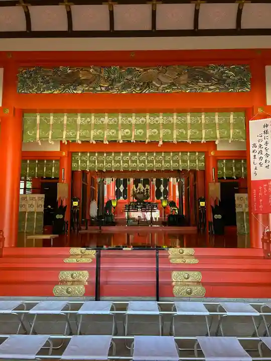 五社神社 諏訪神社の本殿・本堂