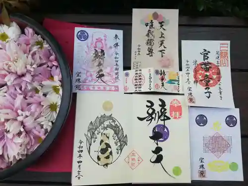 増上寺塔頭 三縁山 宝珠院の御朱印