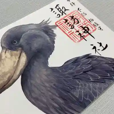 凛々しい ハシビロコウ