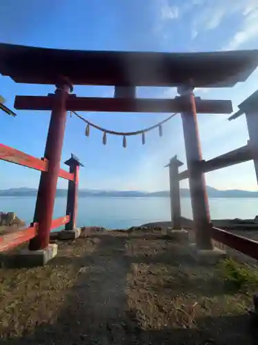 御座石神社の鳥居