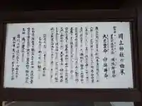 川上神社の歴史