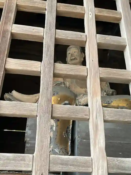 魚吹八幡神社の山門・神門